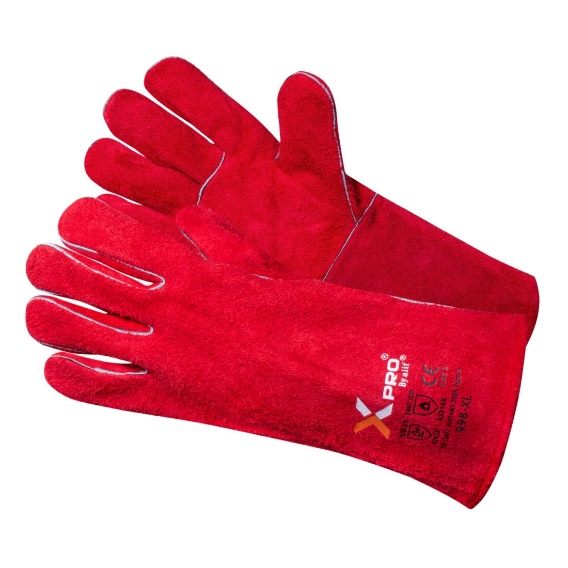 XPRO 998 cow split leather MIG and TIG welding glove