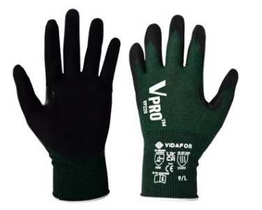 Vidafor VPro VP220 cut protection glove, level B / A2, NBR foam coating