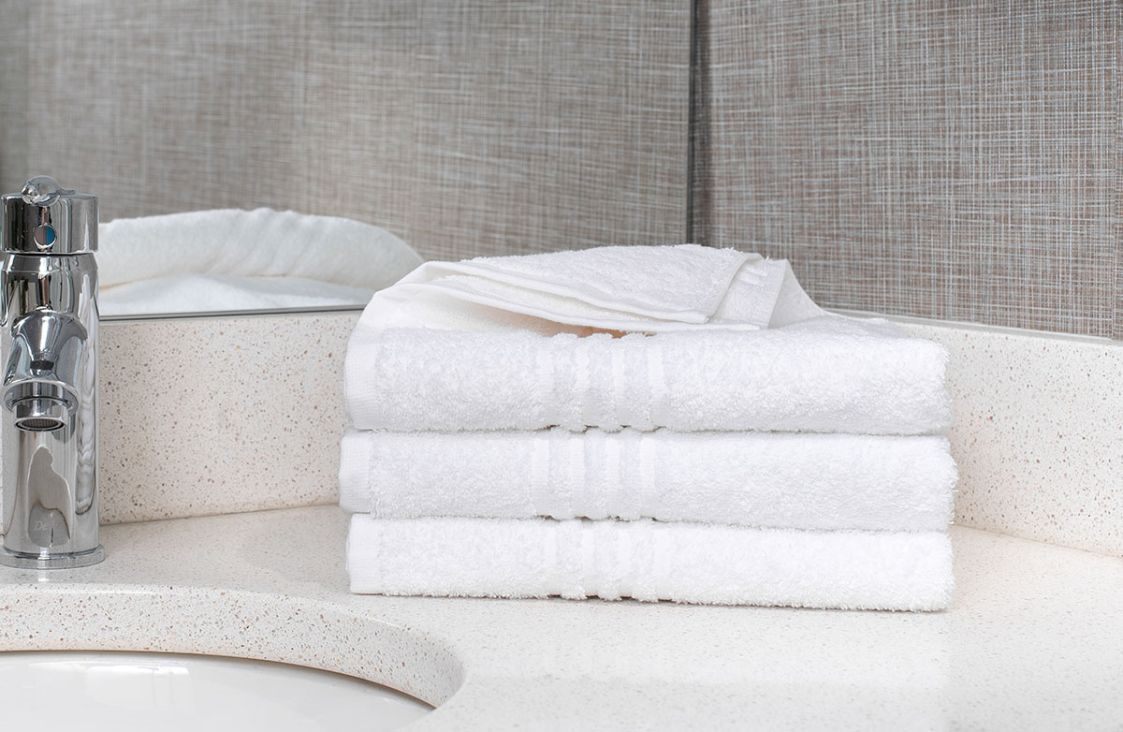 Hotel hand towels