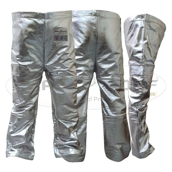 Gray Wolf aluminized safety trousers